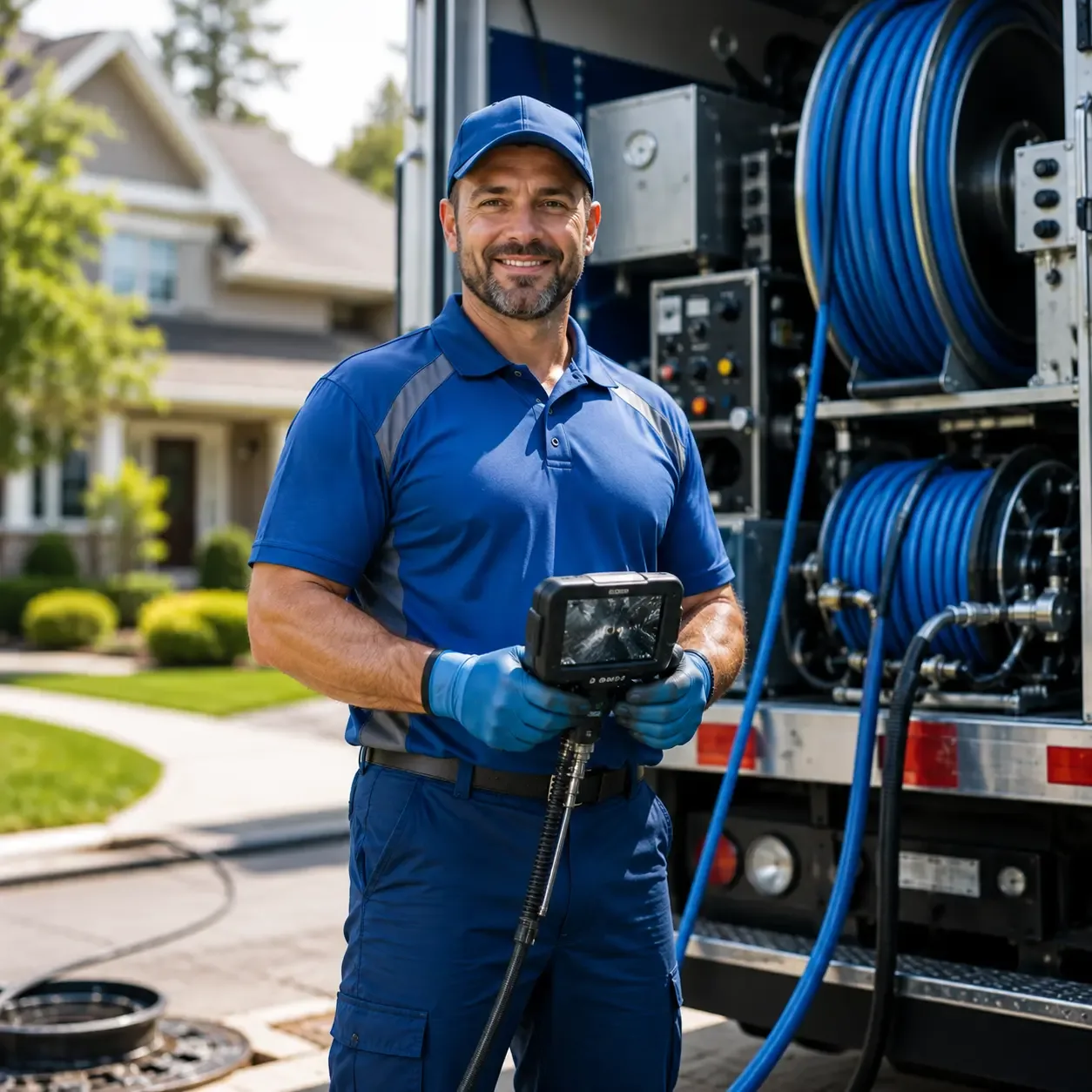 Local outdoor drain cleaning specialists in Sparta, MI